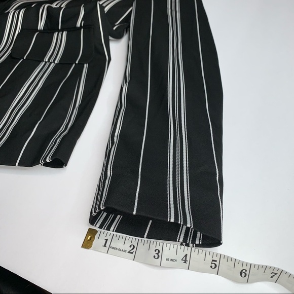 Vince Camuto Striped Pocket-Flap Blazer - Picture 10 of 12